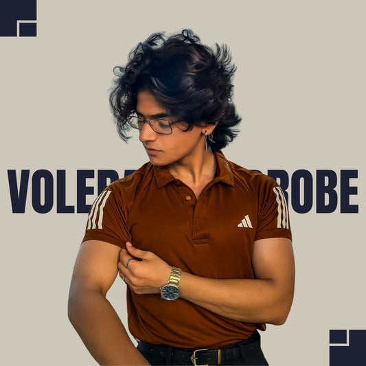 Adi Men's Striped Polo