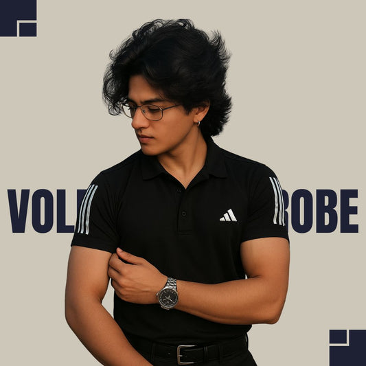 Adi Men's Striped Polo