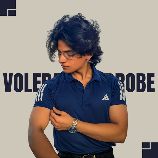 Adi Men's Striped Polo