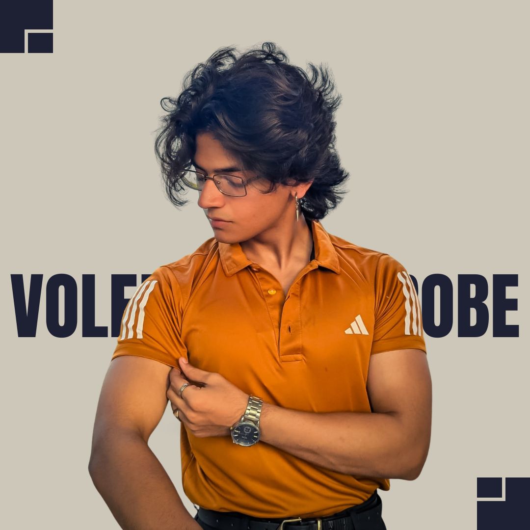 Adi Men's Striped Polo